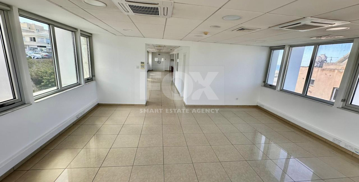 Offices Building for Rent in Central Paphos – 1,250 m² Commercial Space with Parking and Sea Views