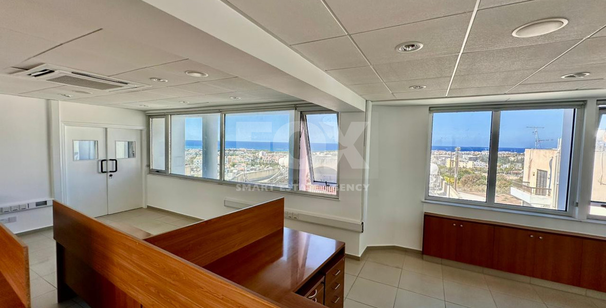 Offices Building for Rent in Central Paphos – 1,250 m² Commercial Space with Parking and Sea Views