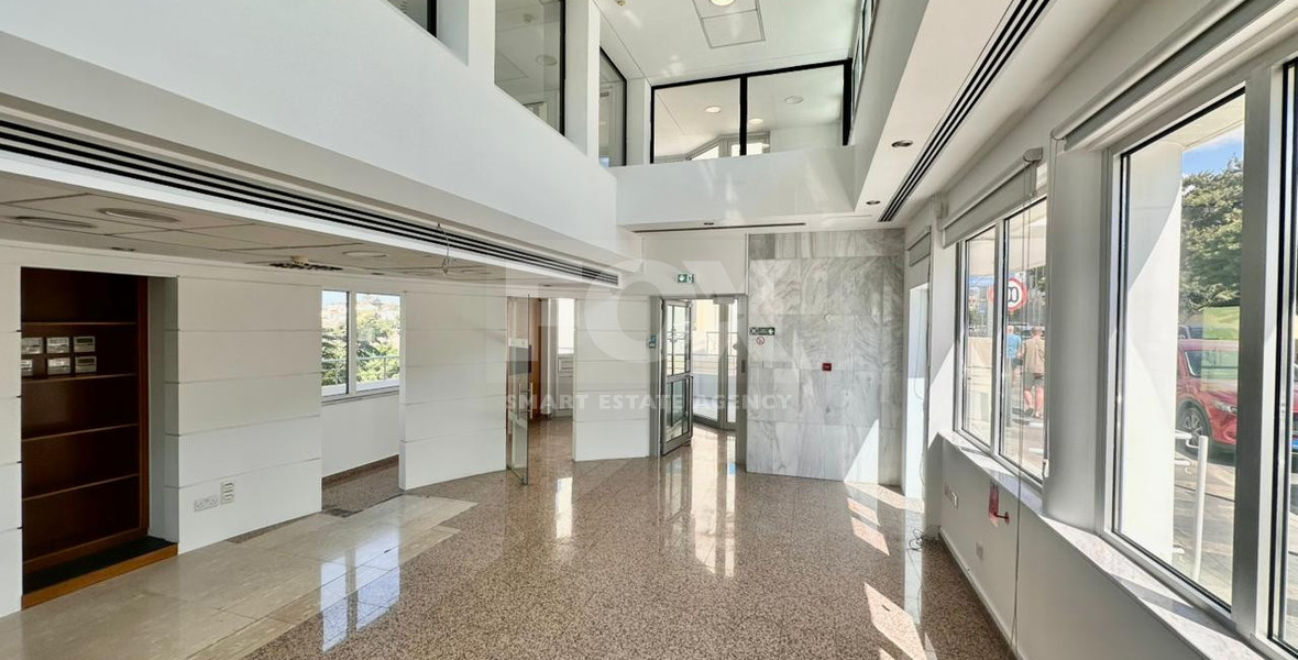 Offices Building for Rent in Central Paphos – 1,250 m² Commercial Space with Parking and Sea Views