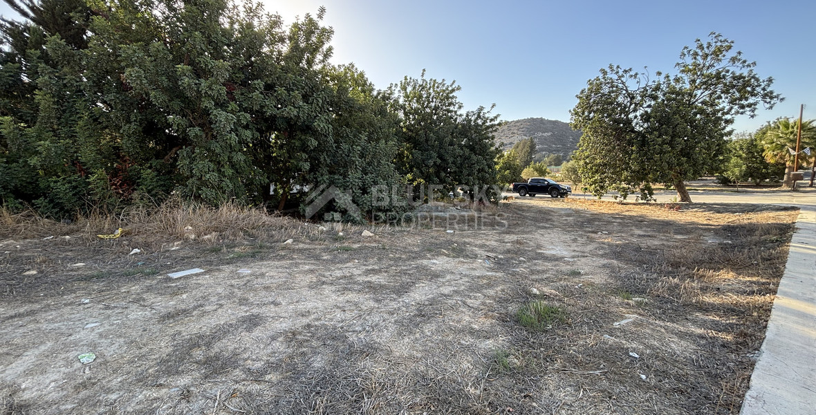 Large Building Plot for Sale in Fasoula Lemesou