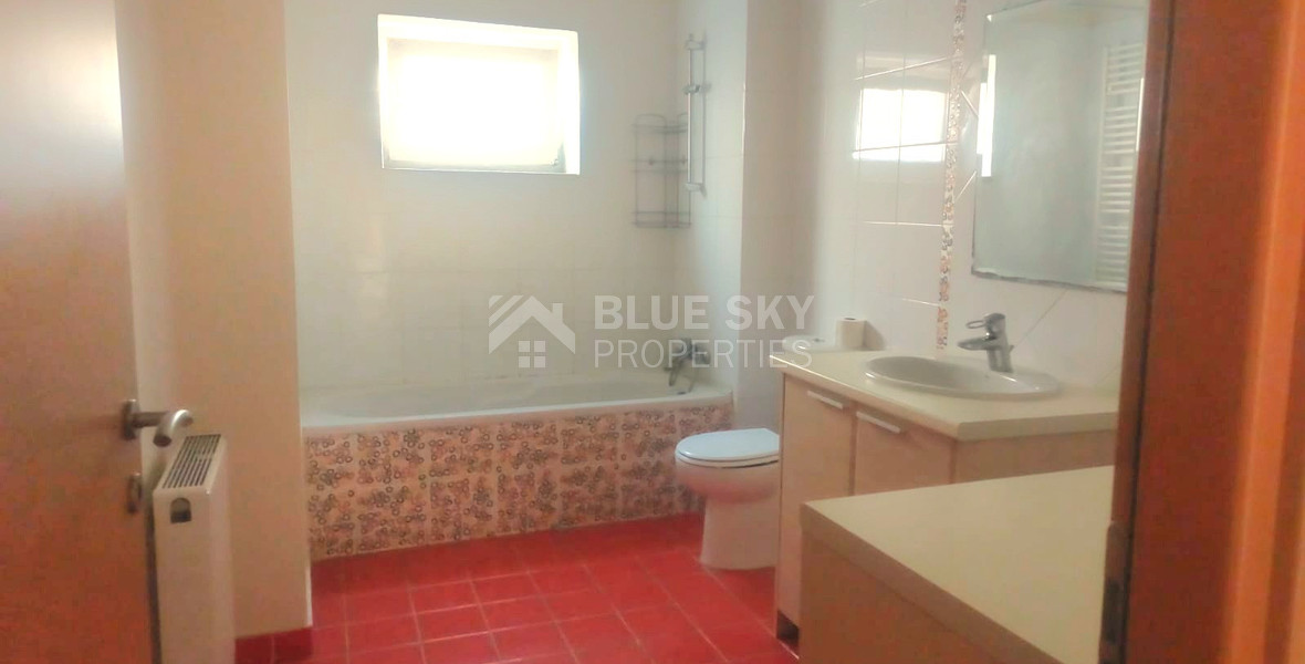 Pet friendly Bright and Spacious Two - Bedroom Apartment for Rent in Trachoni Limassol