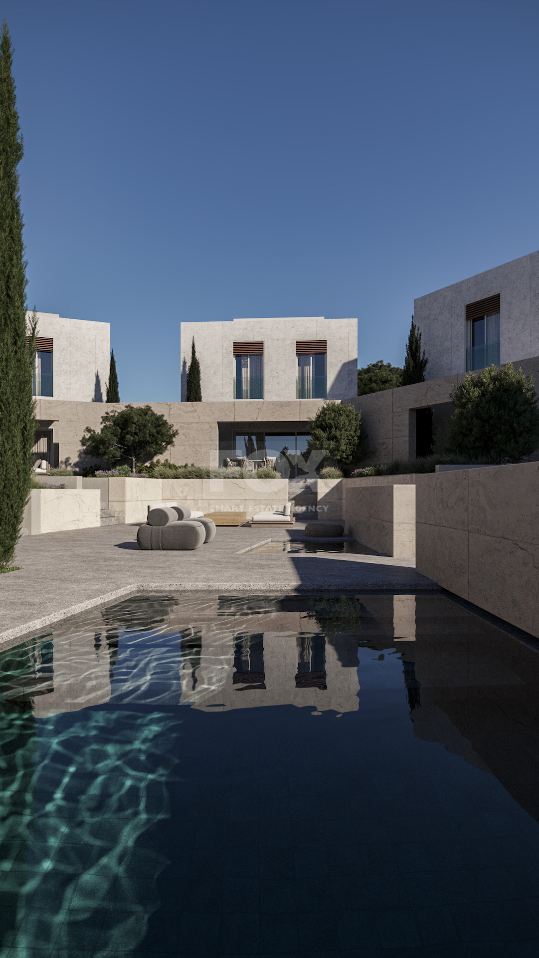 Luxury two bedroom Beachfront Vllas in Paphos – Redefining Coastal Living Modern Design Meets Mediterranean Serenity