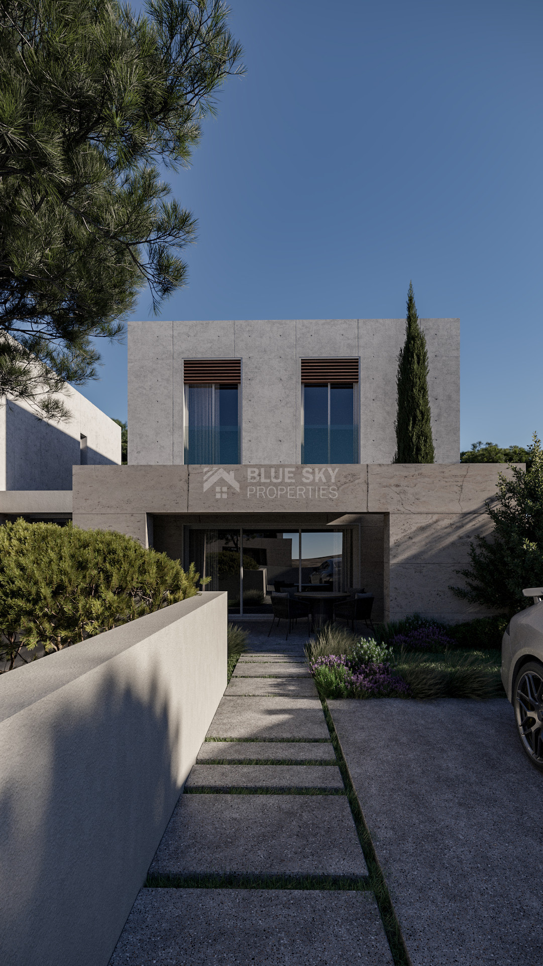 Luxury two Bedroom Beachfront Villas for Sale in Geroskipou, Paphos – Modern Mediterranean Living