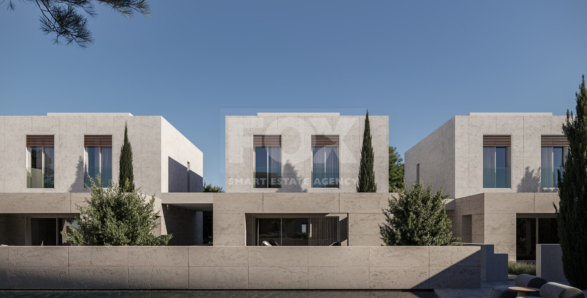 Luxury two Bedroom Beachfront Villas for Sale in Geroskipou, Paphos – Modern Mediterranean Living