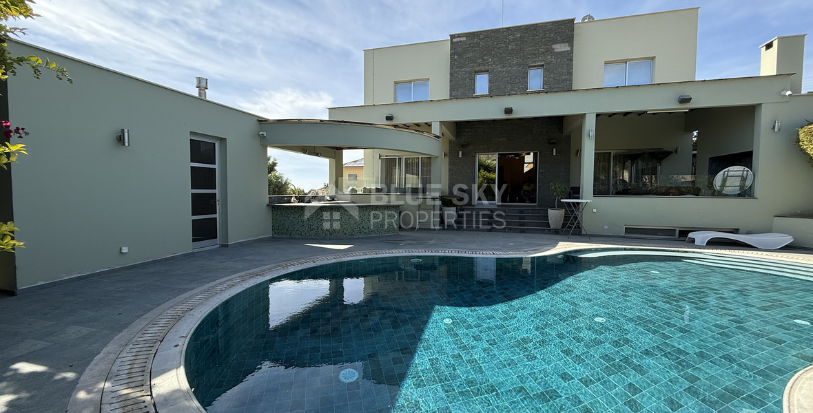 For Rent Luxury Furnished Detached Six bedroom Residence in Agios Athanasios near Foleys  School.