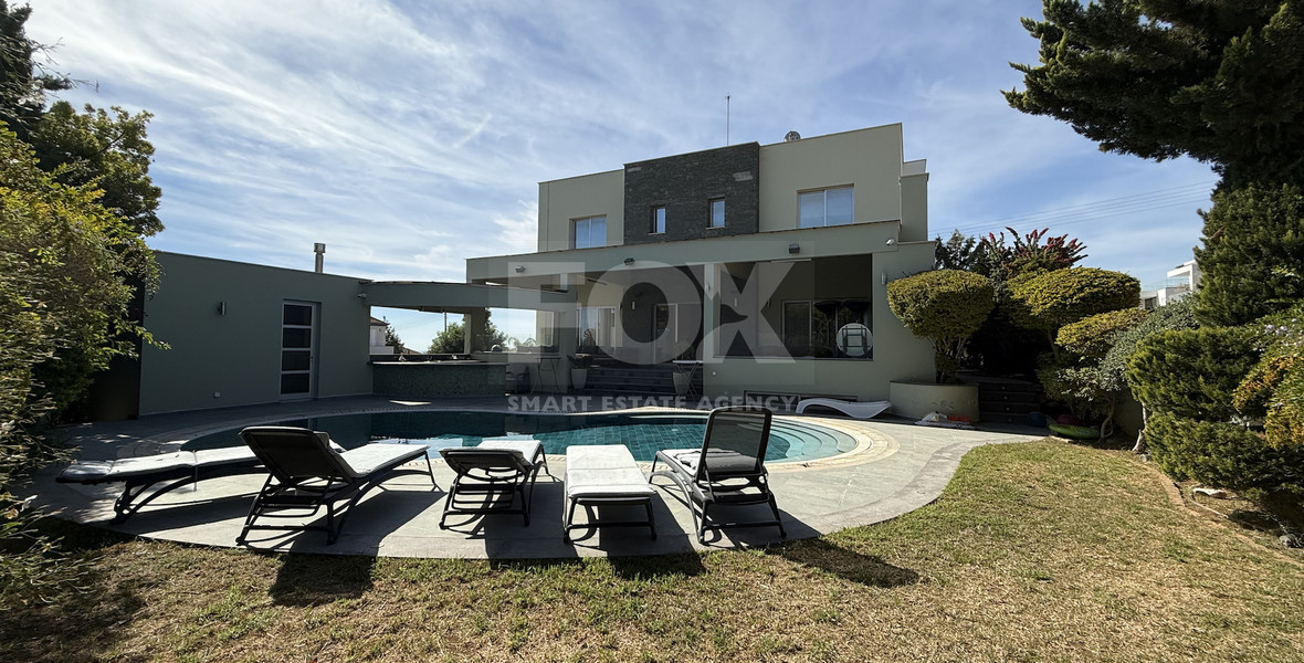 For Rent Luxury Furnished Detached Six bedroom Residence in Agios Athanasios near Foleys  School.