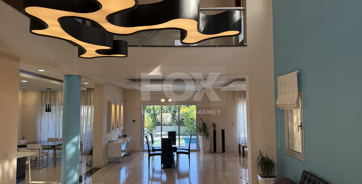 For Rent Luxury Furnished Detached Six bedroom Residence in Agios Athanasios near Foleys  School.