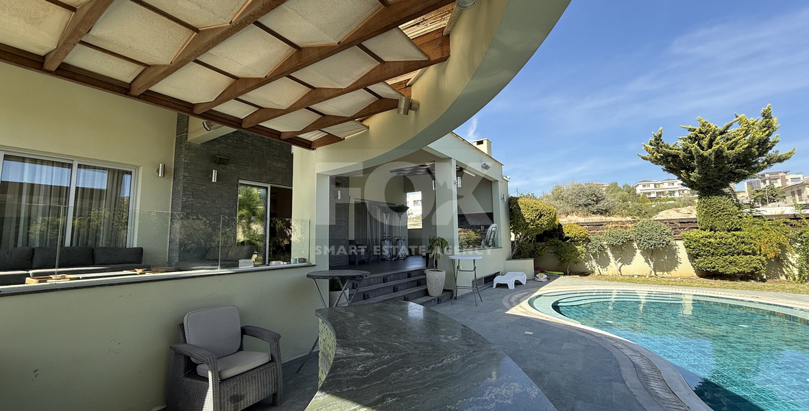 For Rent Luxury Furnished Detached Six bedroom Residence in Agios Athanasios near Foleys  School.