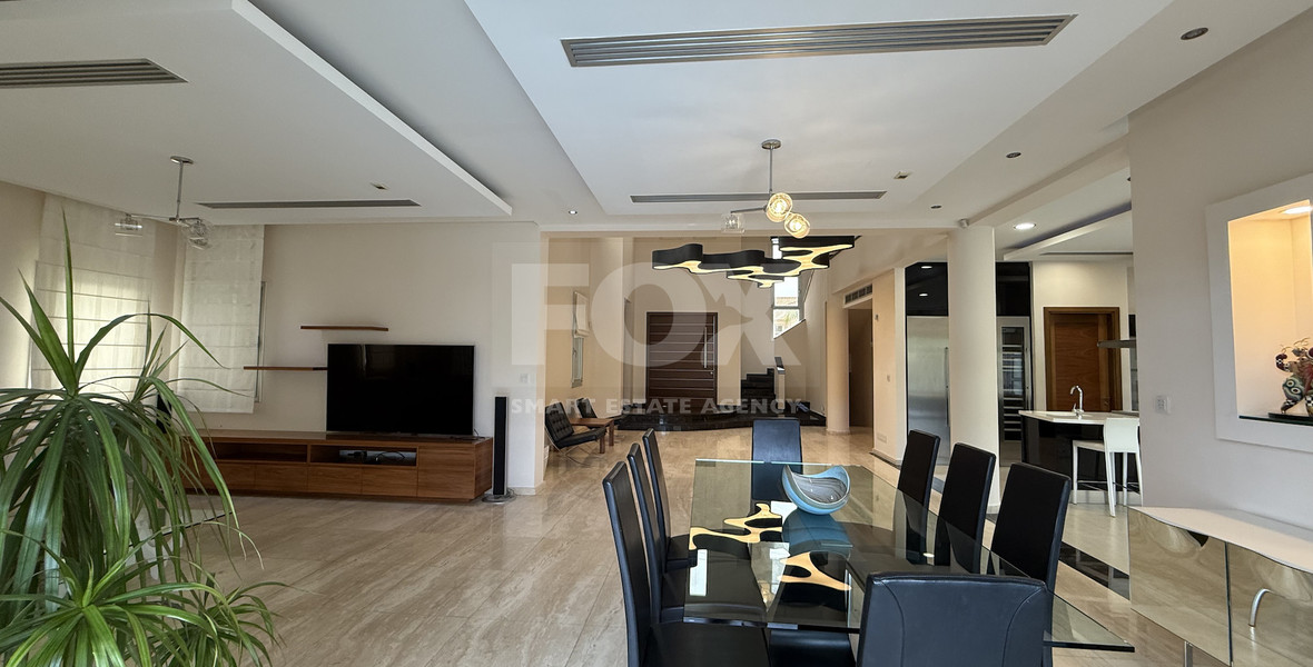 For Rent Luxury Furnished Detached Six bedroom Residence in Agios Athanasios near Foleys  School.