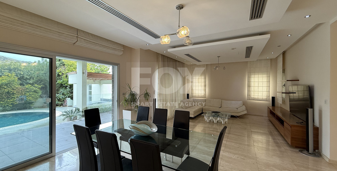 For Rent Luxury Furnished Detached Six bedroom Residence in Agios Athanasios near Foleys  School.