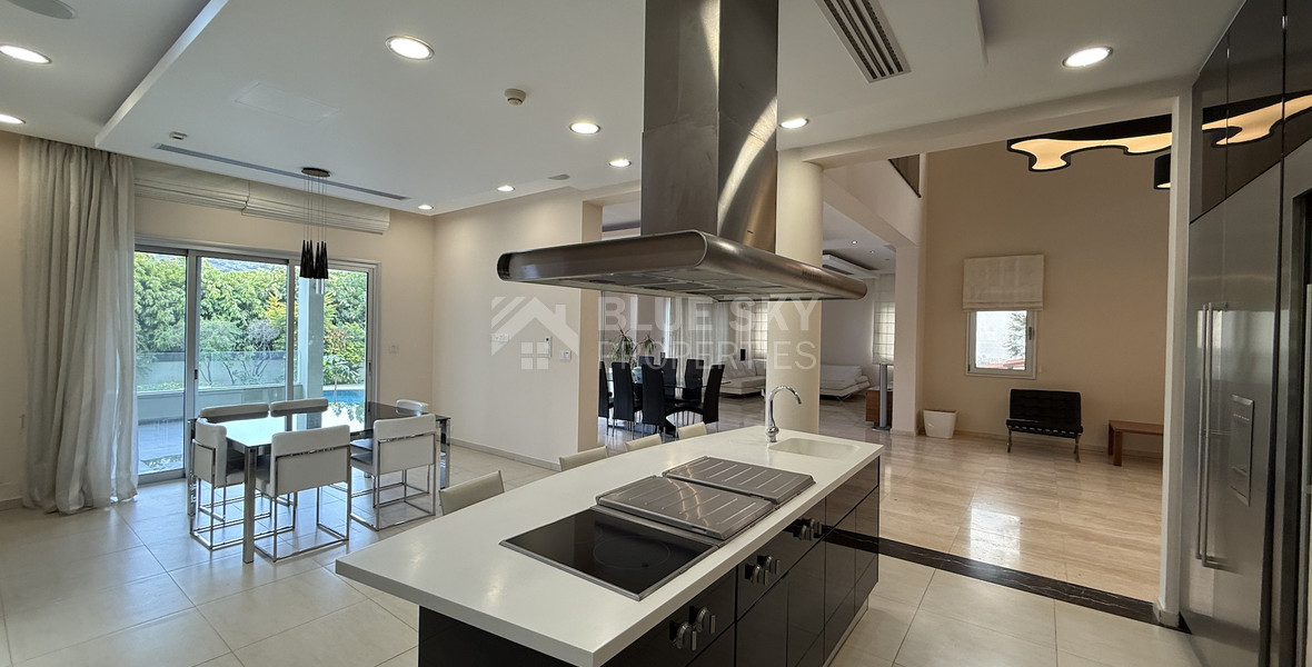 For Rent Luxury Furnished Detached Six bedroom Residence in Agios Athanasios near Foleys  School.