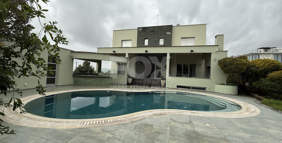 For Rent Luxury Furnished Detached Six bedroom Residence in Agios Athanasios near Foleys  School.