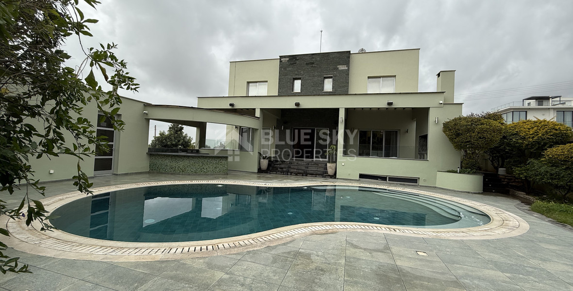 For Rent Luxury Furnished Detached Six bedroom Residence in Agios Athanasios near Foleys  School.