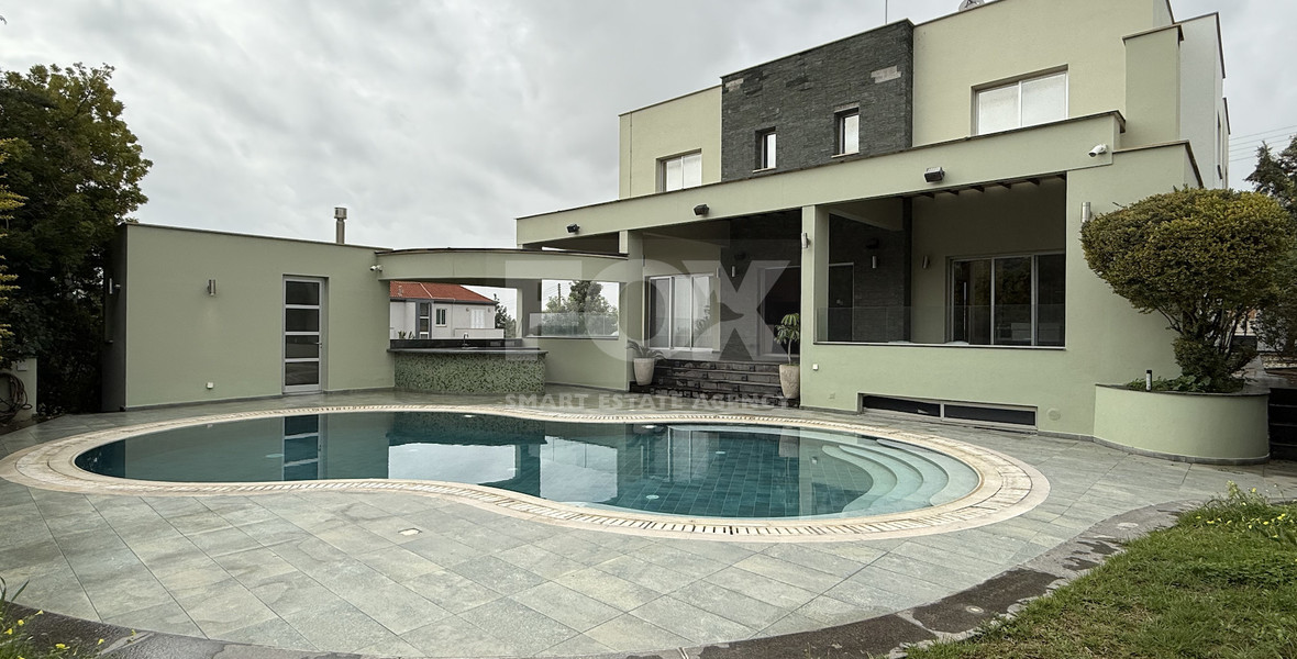 For Rent Luxury Furnished Detached Six bedroom Residence in Agios Athanasios near Foleys  School.