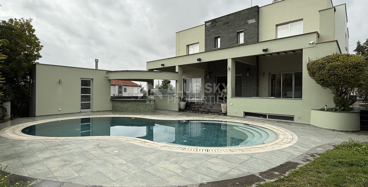 For Rent Luxury Furnished Detached Six bedroom Residence in Agios Athanasios near Foleys  School.