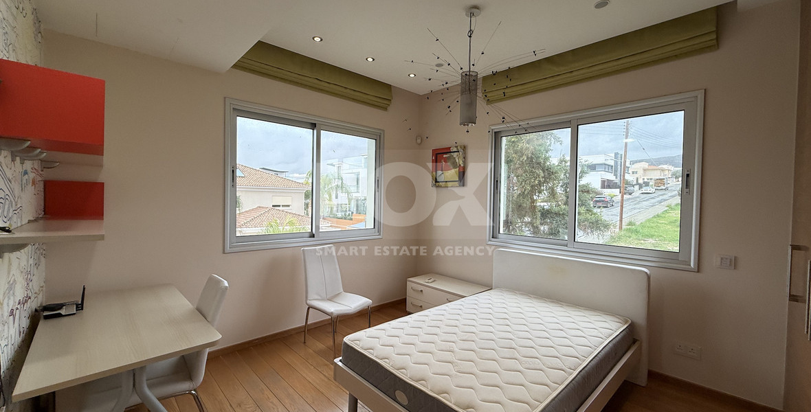 For Rent Luxury Furnished Detached Six bedroom Residence in Agios Athanasios near Foleys  School.