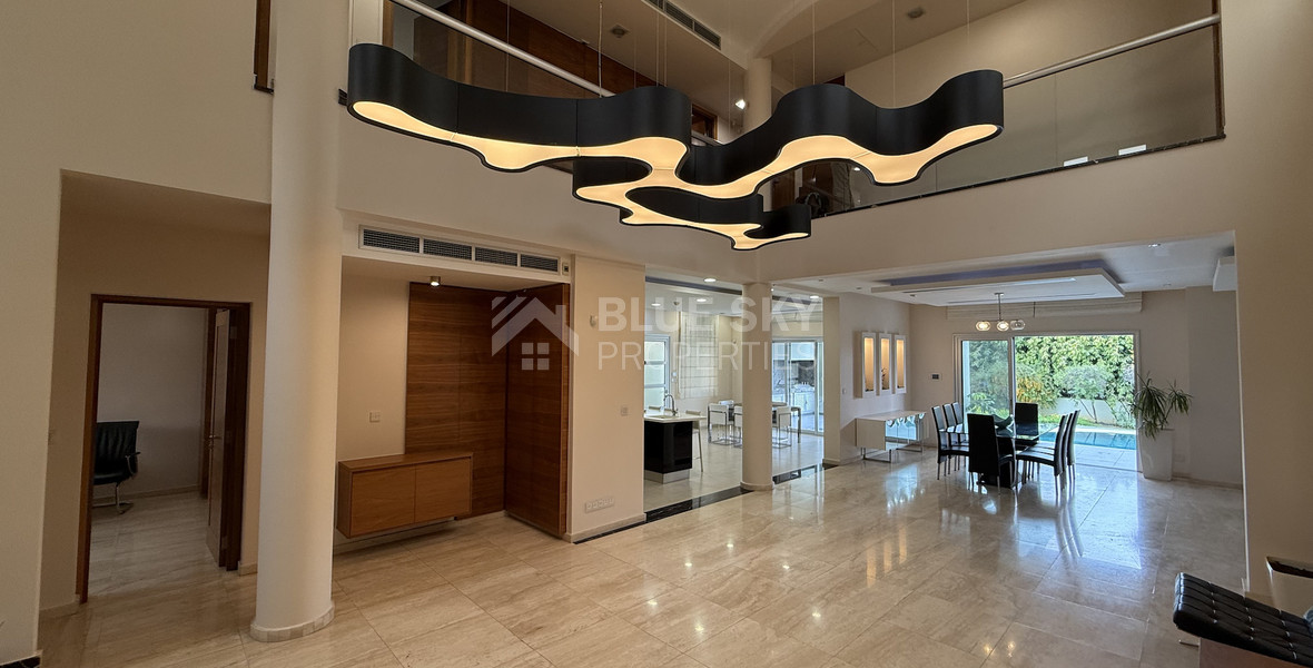 For Rent Luxury Furnished Detached Six bedroom Residence in Agios Athanasios near Foleys  School.