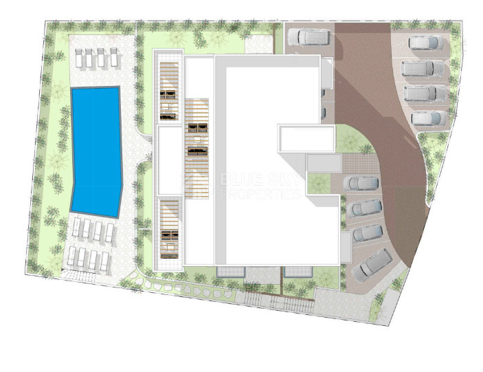 Luxury two Bedroom Apartments Near Coastal Paphos with Pool & Garden for sale