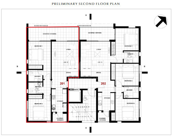 Exclusive two bedroom  Apartment in Geroskypou– Sea Views, Covered Parking & Premium Amenities for sale