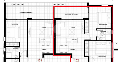 Spacious three Bedroom Apartment in Paphos - Covered Veranda & Modern Amenities for sale