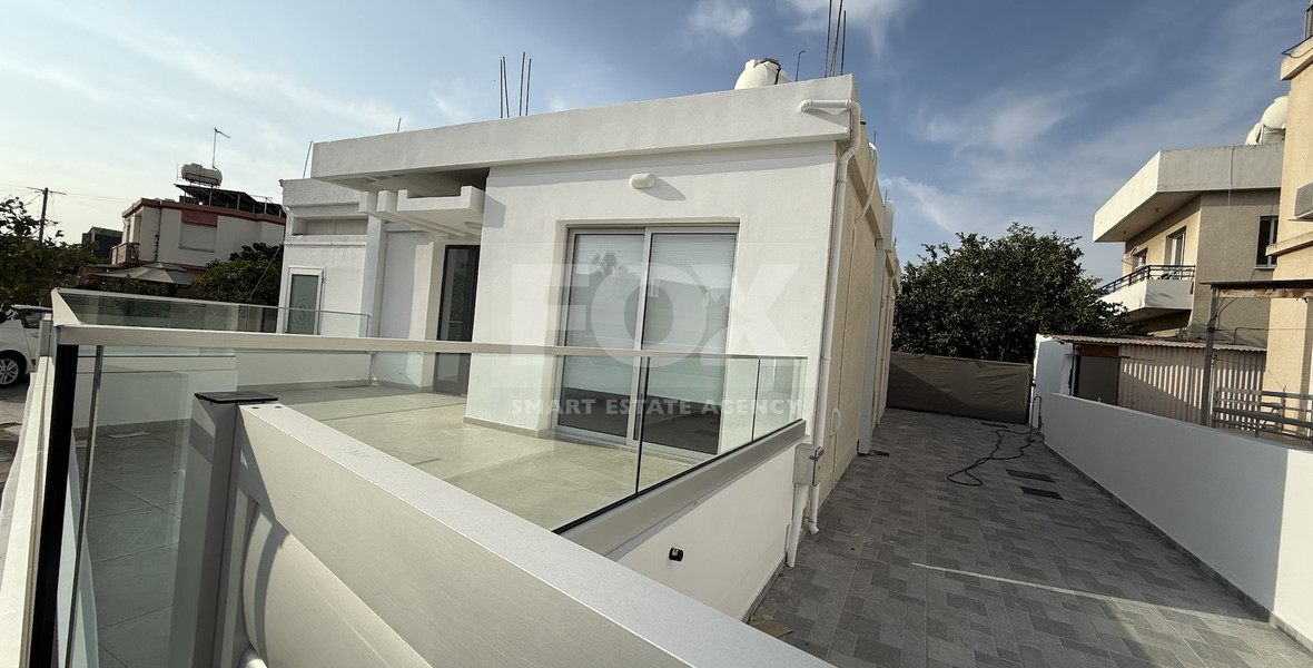 For Rent fully renovated unfurnished two bedroom house in Apostolos Andreas