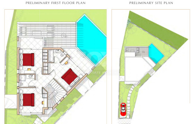 Luxury Coastal three bedroom Villas for Sale in Coral Bay, Paphos – Mediterranean Living with Private Pool