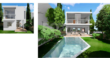 Luxury Coastal three bedroom Villas for Sale in Coral Bay, Paphos – Mediterranean Living with Private Pool