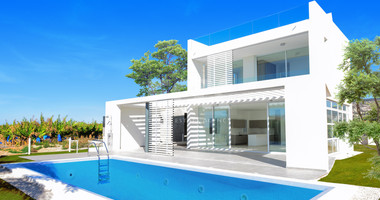 Luxury Coastal three bedroom Villas for Sale in Coral Bay, Paphos – Mediterranean Living with Private Pool