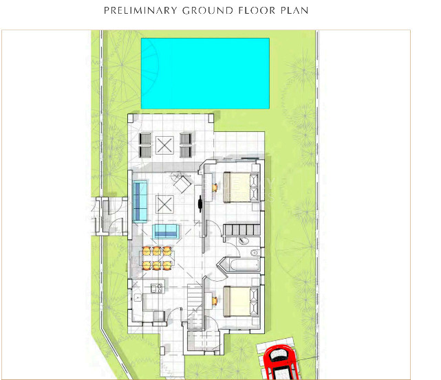 Detached three bedroom Villa with Sea Views for Sale in Coral Bay, Paphos