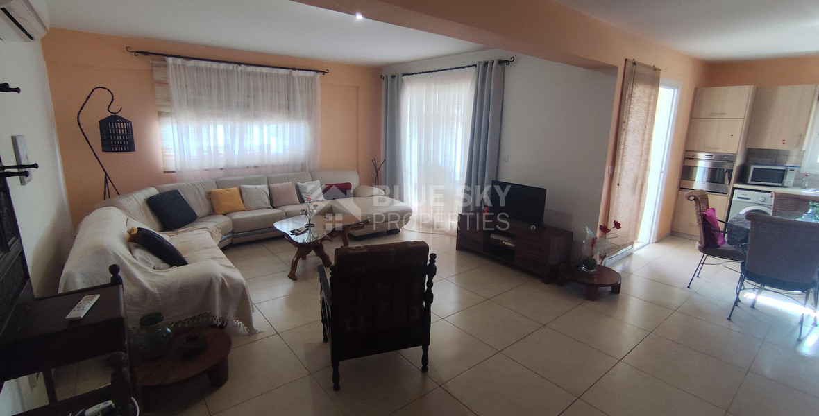 Three bedroom apartment for rent in Apostolos Andreas, Limassol