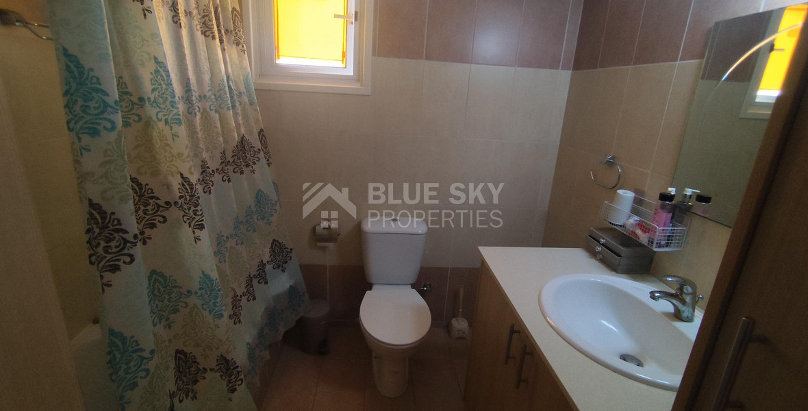 Three bedroom apartment for rent in Apostolos Andreas, Limassol