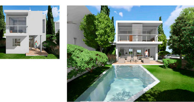 Modern three Bedroom Villa for Sale in Coral Bay, Paphos – Luxury Living in a Scenic Setting
