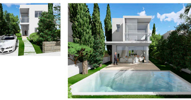 Modern three Bedroom Villa for Sale in Coral Bay, Paphos – Luxury Living in a Scenic Setting