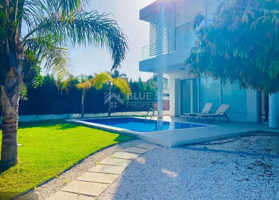 Three Bedroom Luxury Sea‑View Villa For Sale in Coral Bay, Paphos