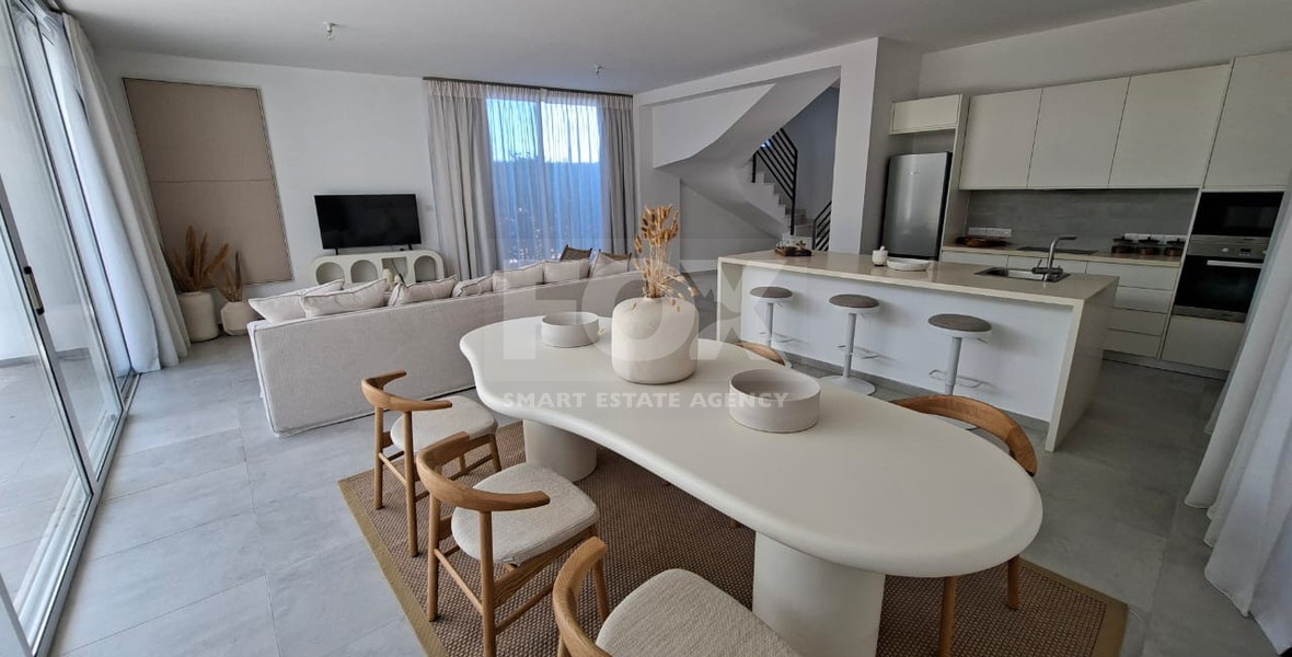 Three Bedroom Luxury Sea‑View Villa For Sale in Coral Bay, Paphos