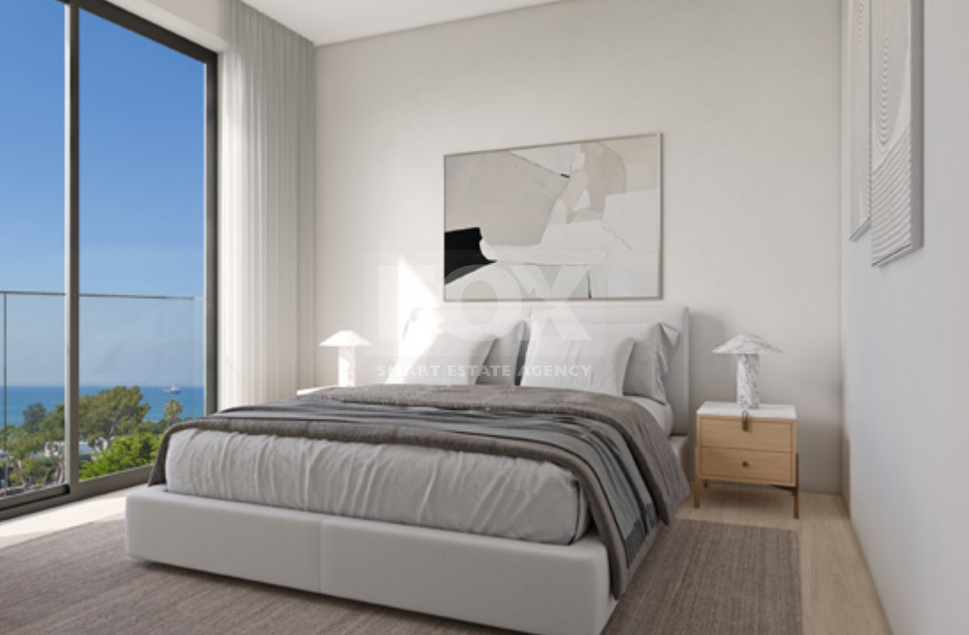 Two-Bedroom Sea View Apartment for Sale in Agios Athanasios, Limassol | Prime Coastal Location