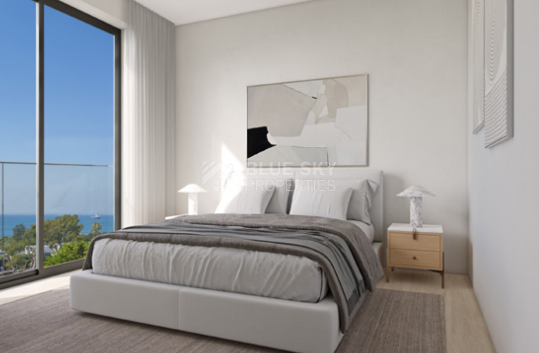 Two-Bedroom Sea View Apartment for Sale in Agios Athanasios, Limassol | Prime Coastal Location