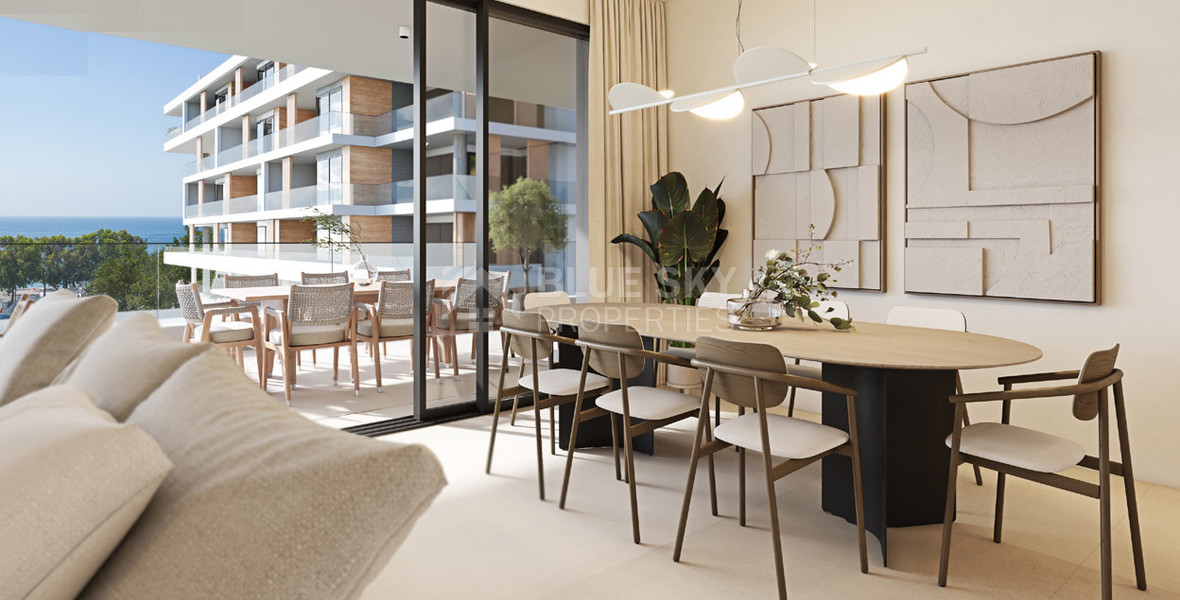 Two-Bedroom Sea View Apartment for Sale in Agios Athanasios, Limassol | Prime Coastal Location