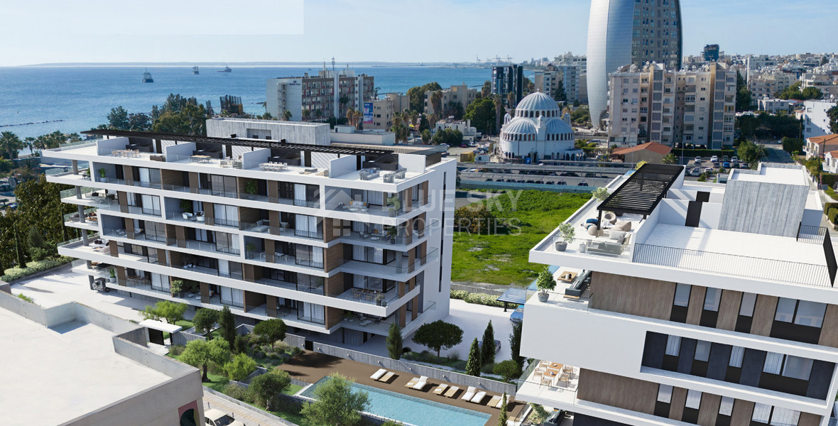 Two-Bedroom Sea View Apartment for Sale in Agios Athanasios, Limassol | Prime Coastal Location