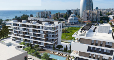 Two-Bedroom Sea View Apartment for Sale in Agios Athanasios, Limassol | Prime Coastal Location
