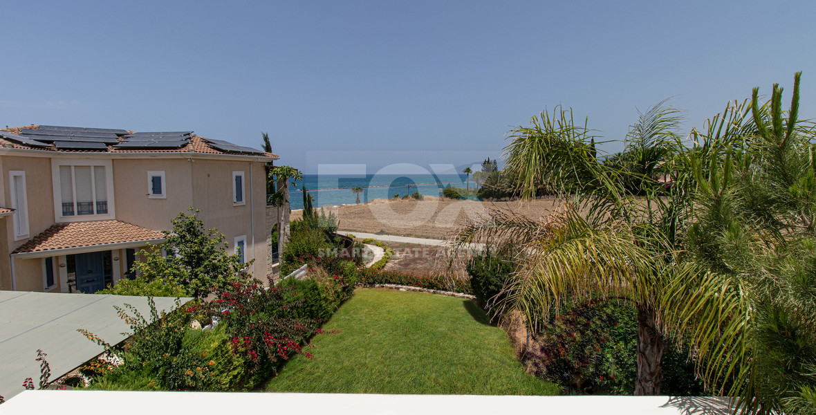 Luxury Beachfront  three bedroom Villa for Sale in Latchi | Seafront Property with Pool & Panoramic Views