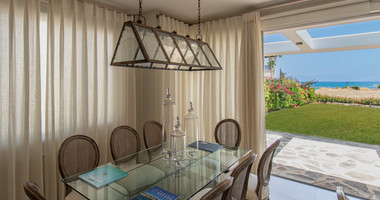 Luxury Beachfront  three bedroom Villa for Sale in Latchi | Seafront Property with Pool & Panoramic Views