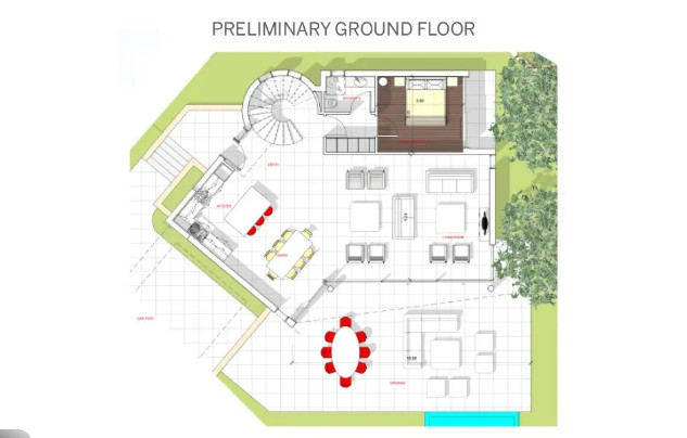 Willa 4 pokoi 230 m² Peyia, Cypr