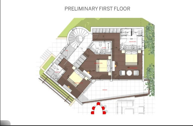 Willa 4 pokoi 230 m² Peyia, Cypr