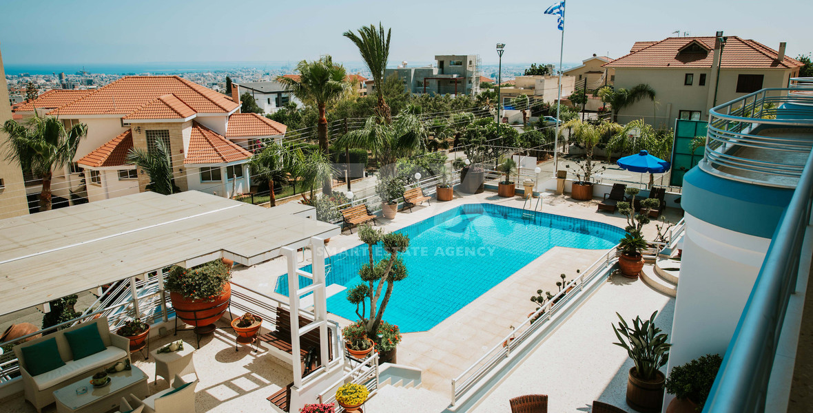 Elegant 7-Bedroom Villa with Pool, Gym & Panoramic Views For Sale in Agia Filaxi