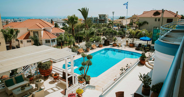 Elegant 7-Bedroom Villa with Pool, Gym & Panoramic Views For Sale in Agia Filaxi