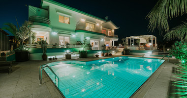 Elegant 7-Bedroom Villa with Pool, Gym & Panoramic Views For Sale in Agia Filaxi