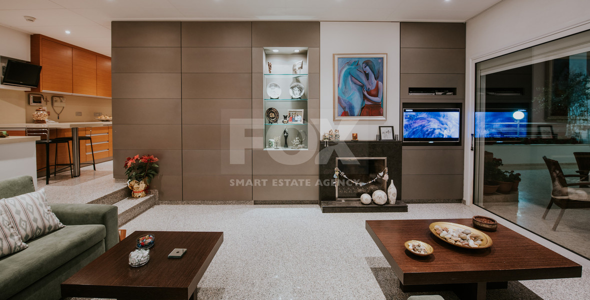 Elegant 7-Bedroom Villa with Pool, Gym & Panoramic Views For Sale in Agia Filaxi