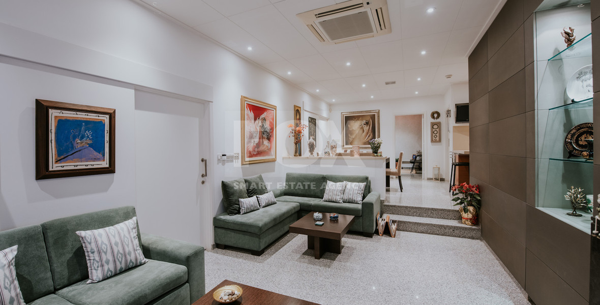 Elegant 7-Bedroom Villa with Pool, Gym & Panoramic Views For Sale in Agia Filaxi