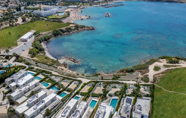 Luxury Four Bedroom Seafront Villa with Private Pool in Coral Bay, Paphos, Cyprus